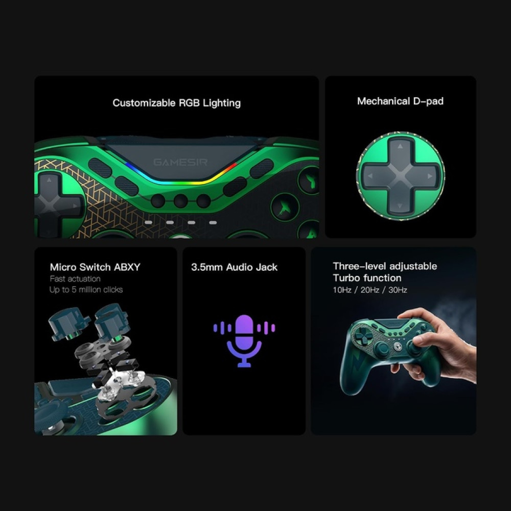 GameSir Tarantula 8K Wired Esports Controller for PC – MenaRD Edition